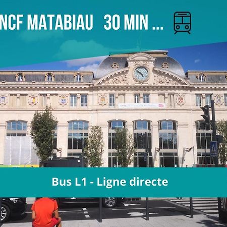 Le Rosier - 7 Deniers - Proche Airbus - Bus Direct Centre Lägenhet Toulouse Exteriör bild