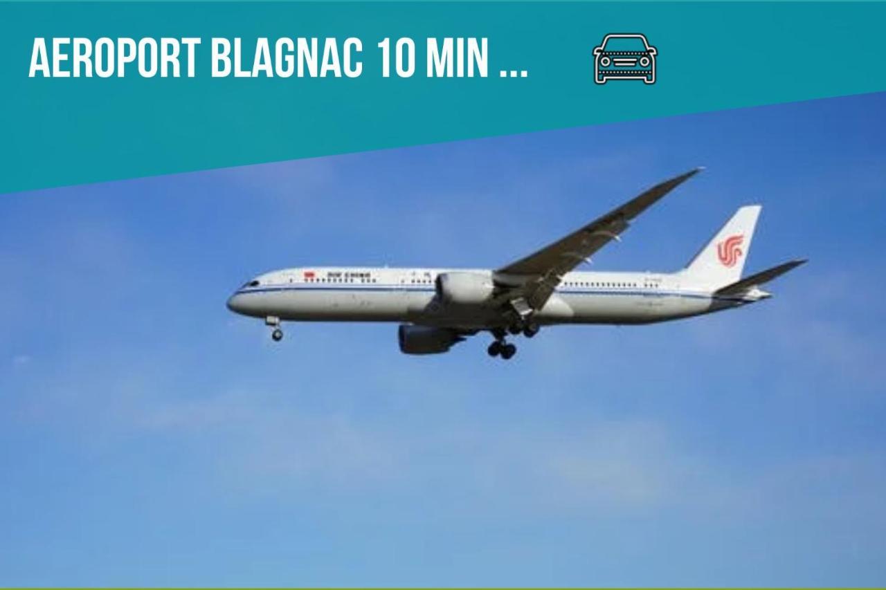 Le Rosier - 7 Deniers - Proche Airbus - Bus Direct Centre Lägenhet Toulouse Exteriör bild